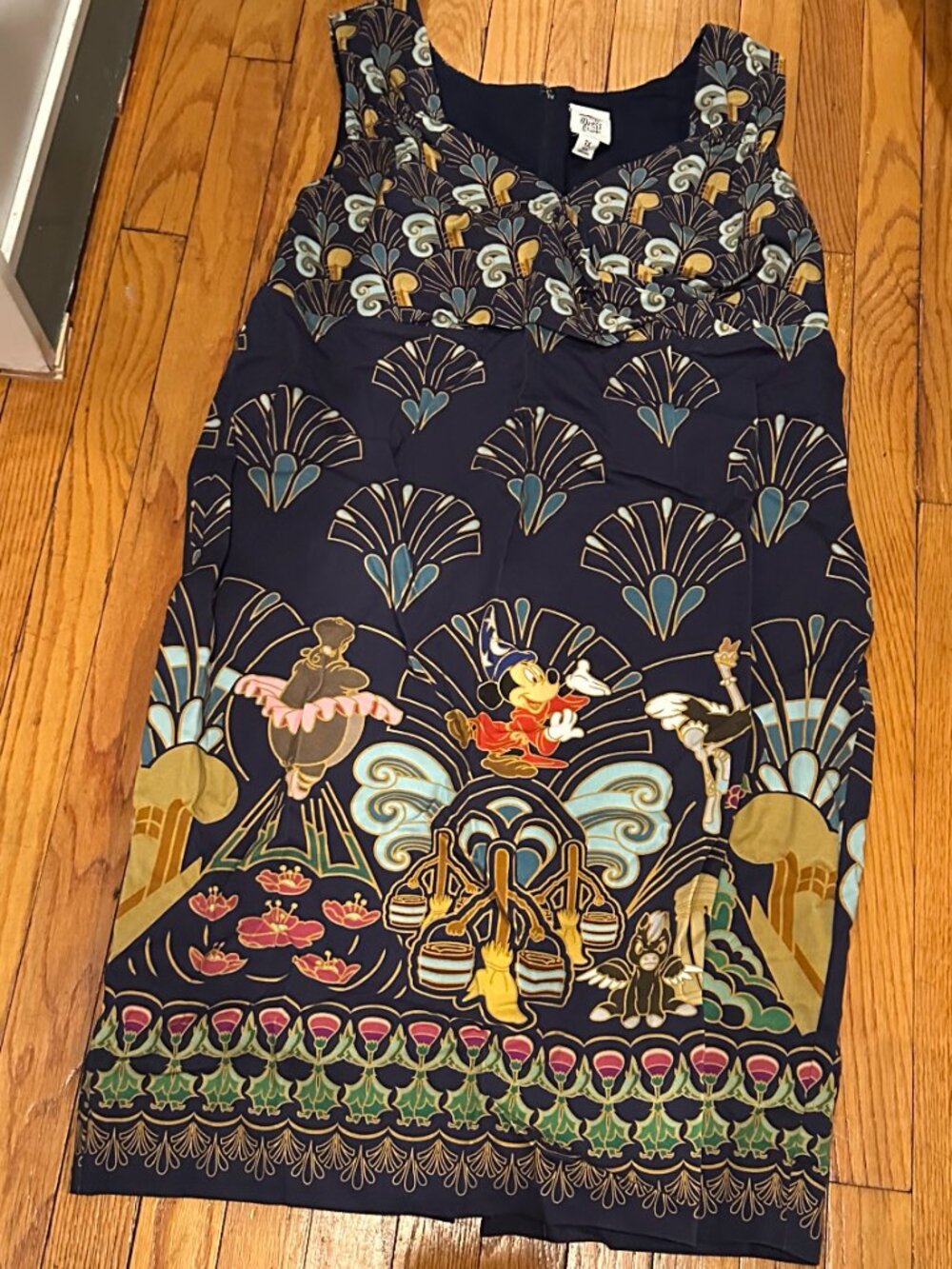 Disney Dress Shop Dress Wonder of Fantasia Art Deco Sheath 1X Plus - Picture 5 of 16